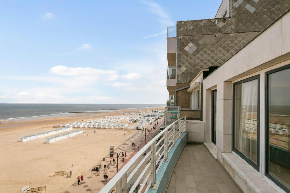 Huswell - Panoramic Seaview Apartment In 'T Zoute 크노케-하이스트 외부 사진