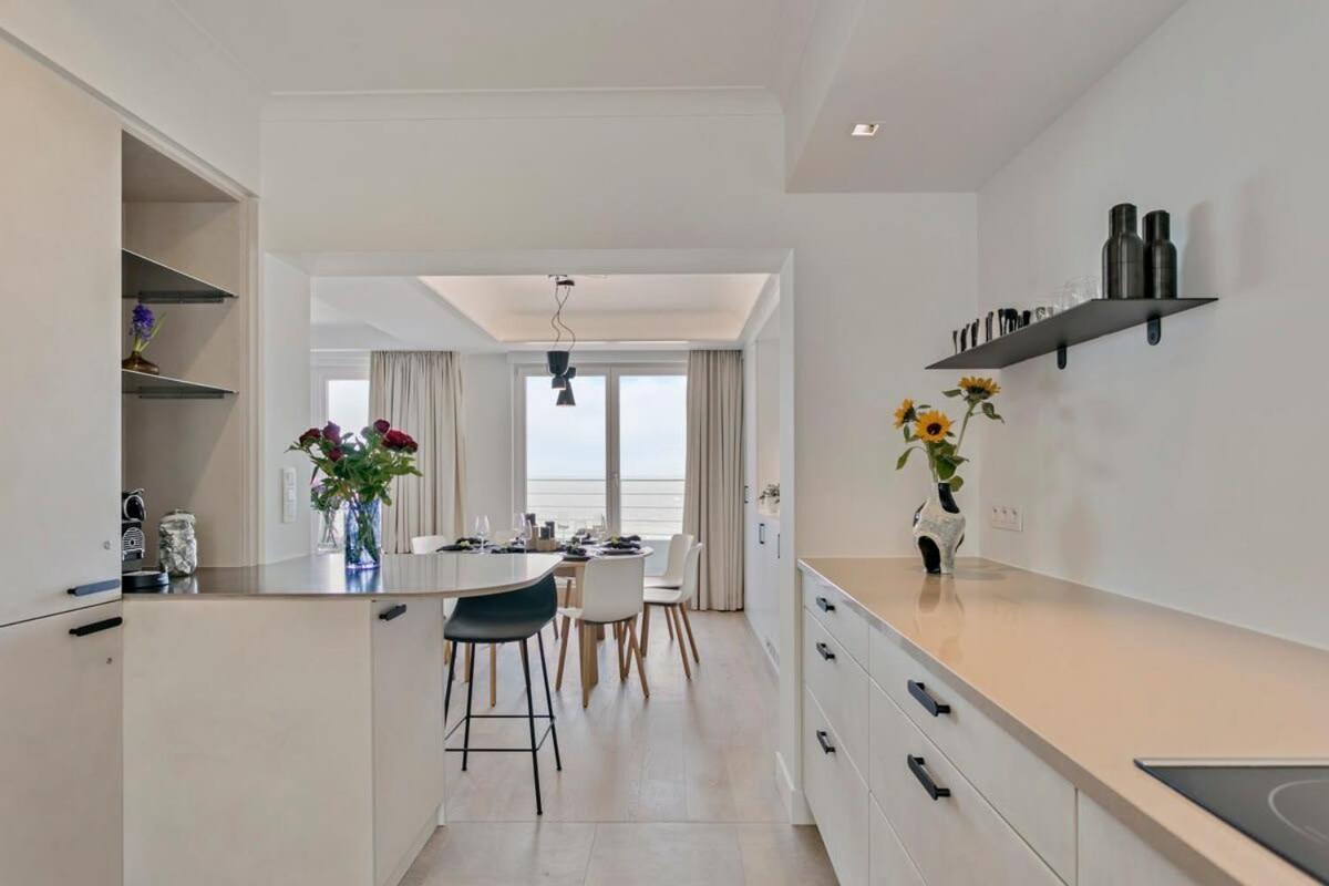 Huswell - Panoramic Seaview Apartment In 'T Zoute 크노케-하이스트 외부 사진