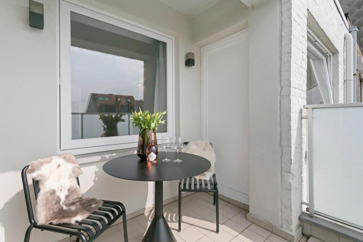 Huswell - Panoramic Seaview Apartment In 'T Zoute 크노케-하이스트 외부 사진