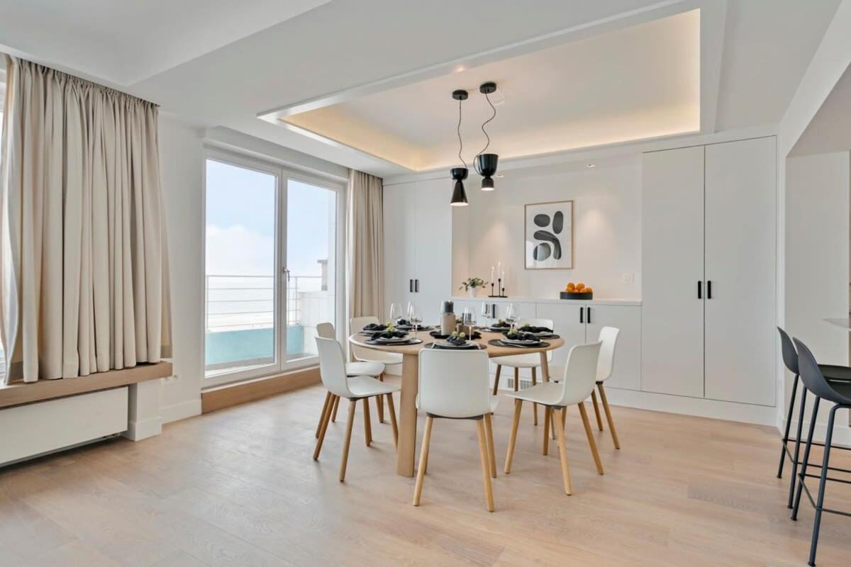 Huswell - Panoramic Seaview Apartment In 'T Zoute 크노케-하이스트 외부 사진